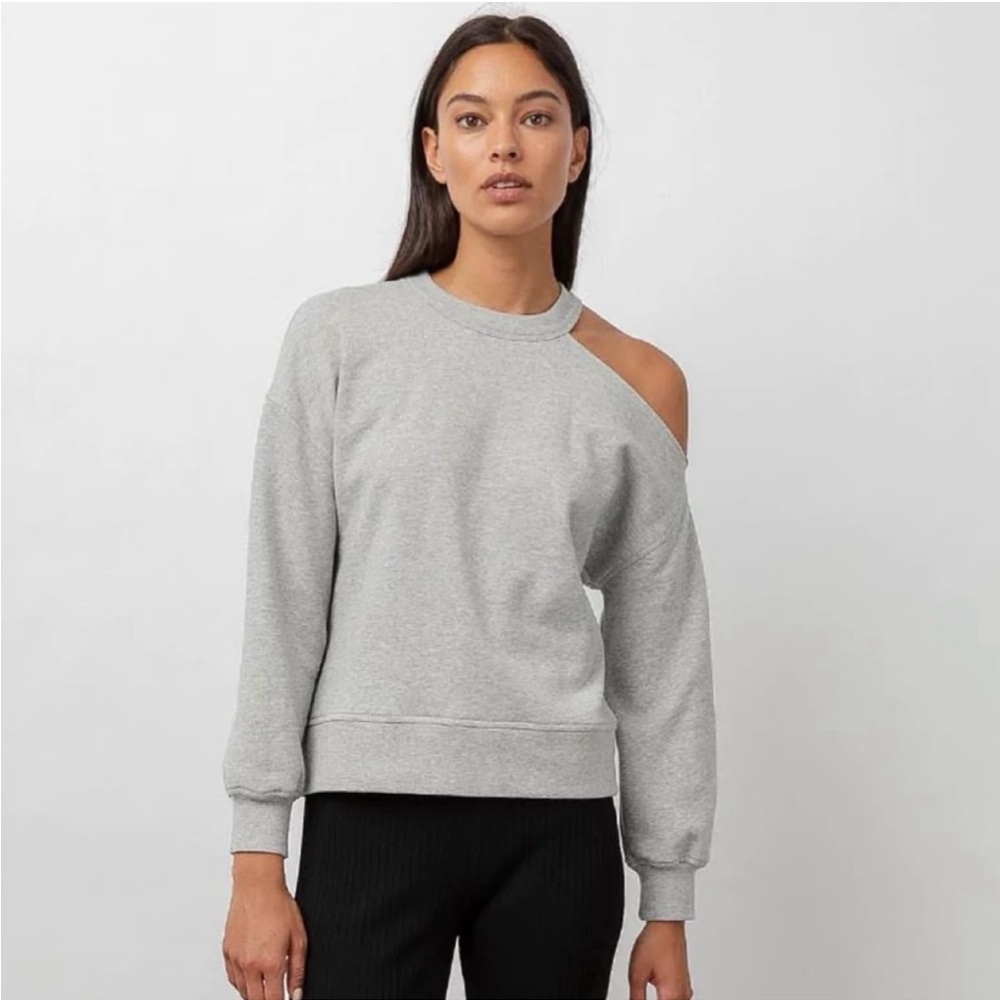 Rails Quincy One-Shoulder Sweatshirt